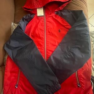 Polo Ralph Lauren Big Boys Windbreaker/Rain Jacket!
